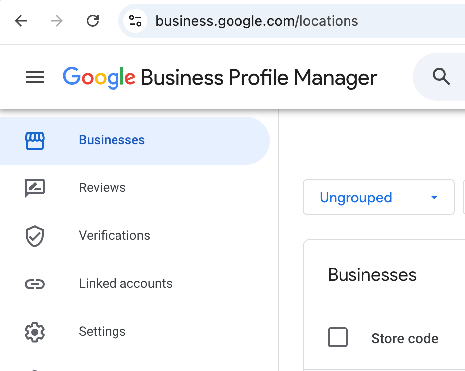 Architectural diagram showing centralized SSOT pushing data to GBP API and SSG build pipeline for multi-location sync