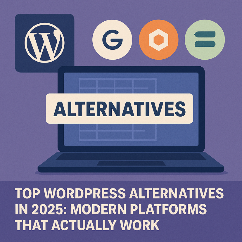 Top WordPress Alternatives in 2025: Modern Platforms That Actually Work